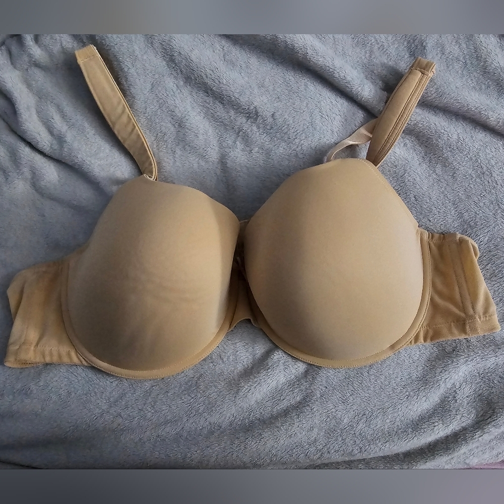 Catherines Intimates - Underwire Balconette Bra - Size 50B - Toasted Almond